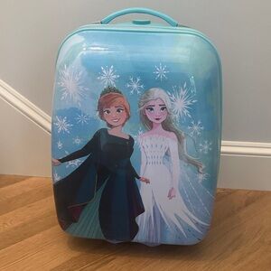 Disney American Tourister Frozen Kids Suitcase - Light Blue excellent condition